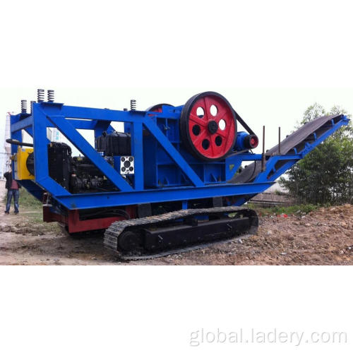 Mobile Stone Crusher Rock Granite Crushing Machine Mobile Stone Crusher Factory